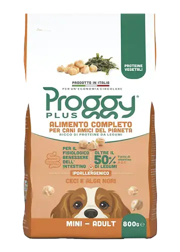 Per il fisiologico benessere dell’intestino taglia mini proggy plus