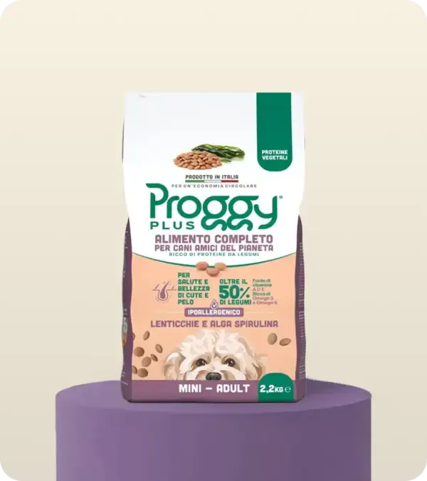 Proggy Plus MINI Lenticchie e Alga Spirulina 2,2kg